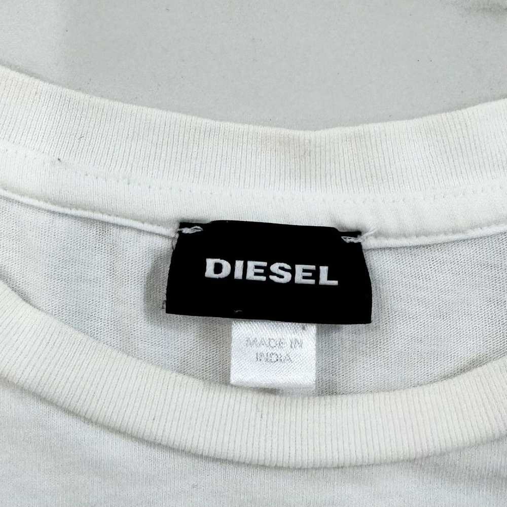 Designer × Diesel × Vintage DESIGNER DIESEL WHITE… - image 8