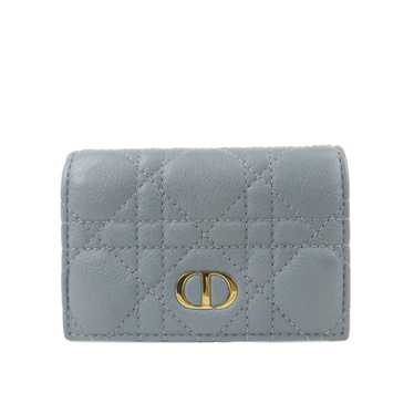 Christian Dior Cannage Leather Caro Bi-fold Walle… - image 1