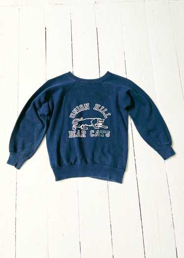 Vintage 1960s Navy Raglan Sweatshirt