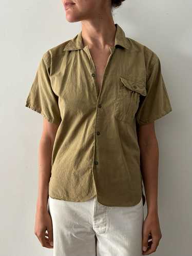 50s Japanese Cotton Work Shirt