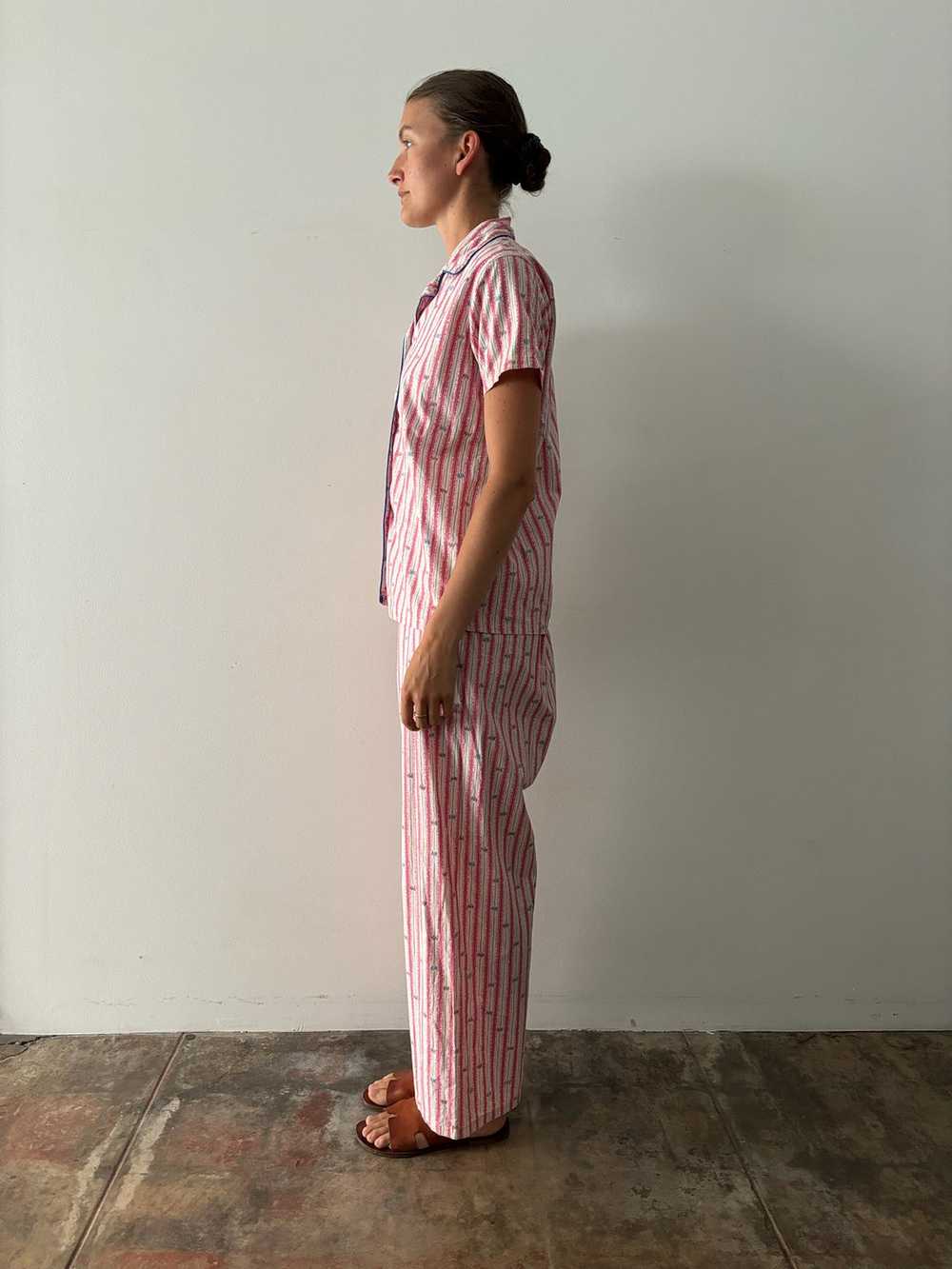 50s Pink Pajama Set - image 4