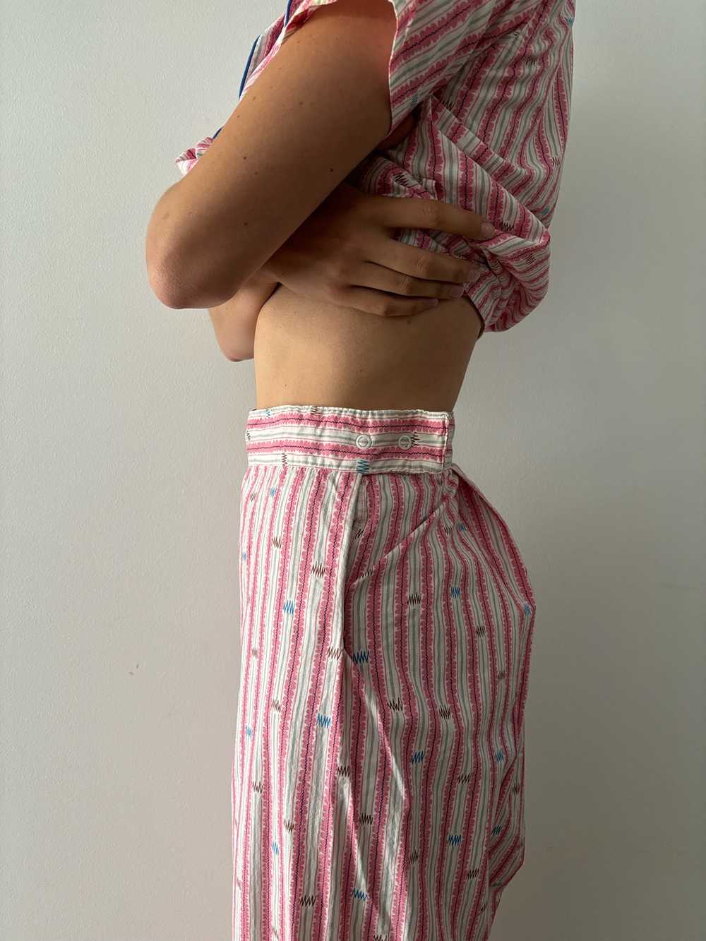 50s Pink Pajama Set - image 6