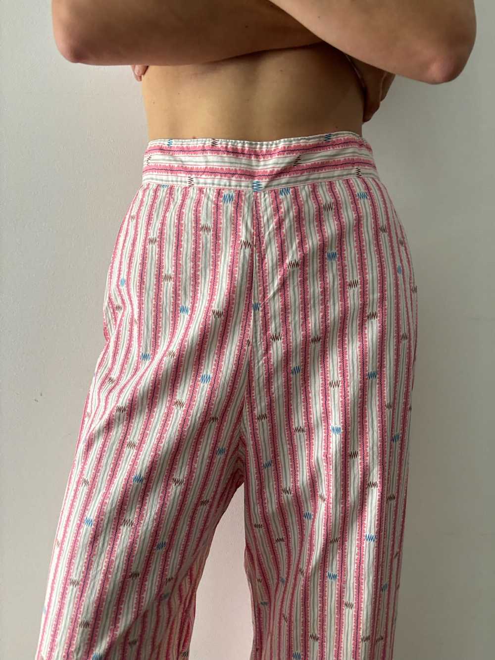 50s Pink Pajama Set - image 7