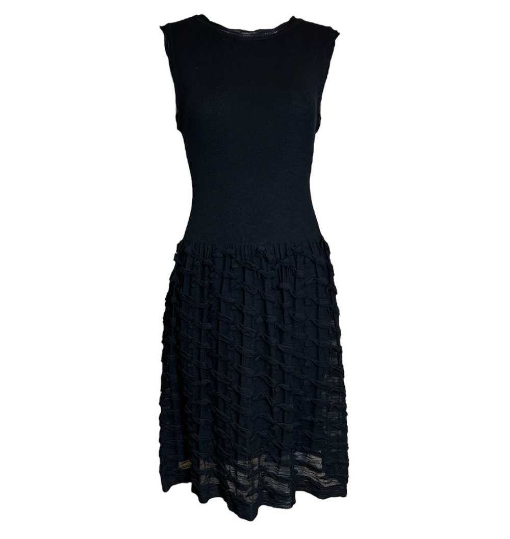 CHANEL Lightweight Ruffle Skirt Midi-Dress - image 1