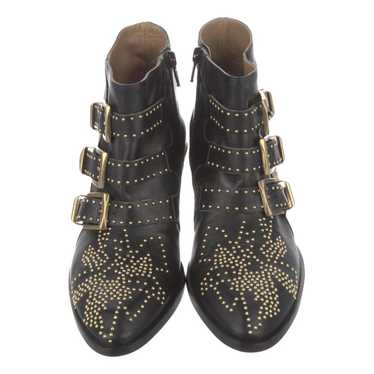 Chloé Susanna leather cowboy boots