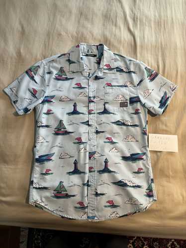 Pink Dolphin × Streetwear Pink + Dolphin Button Up