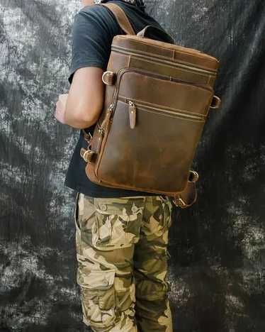 Backpack × Genuine Leather × Japanese Brand Leathe