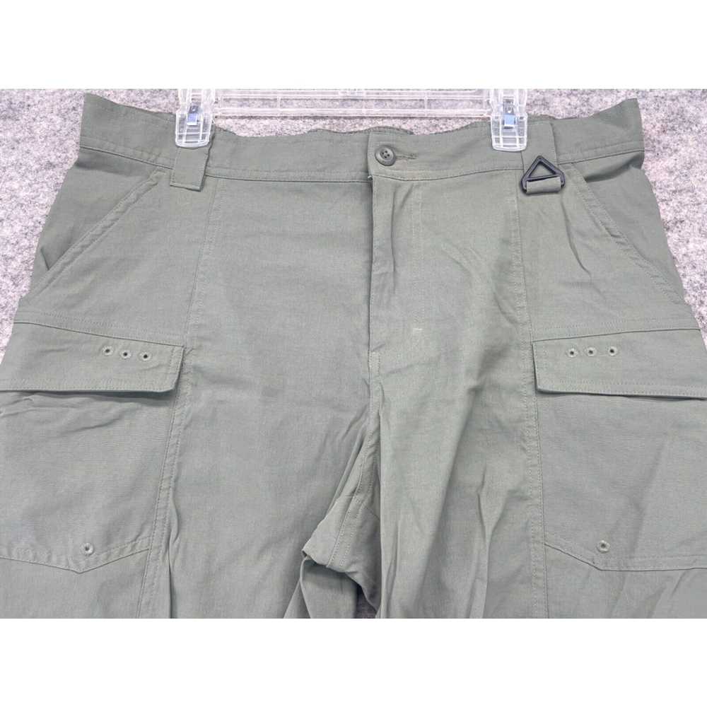 Vintage Columbia PFG Shorts Men's Large L Green Q… - image 3