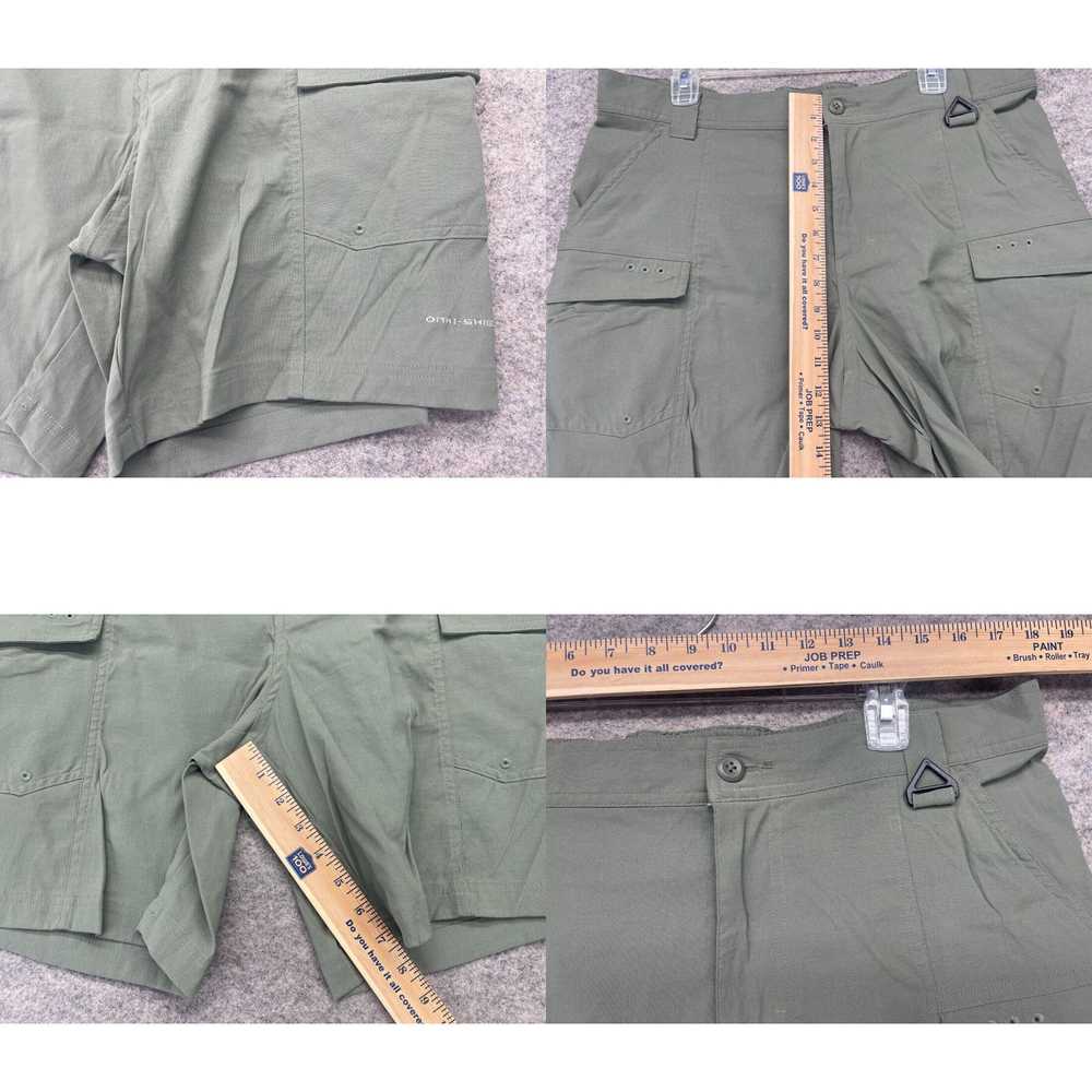 Vintage Columbia PFG Shorts Men's Large L Green Q… - image 4