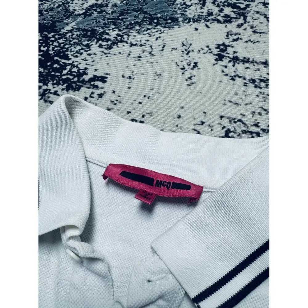 MCQ Alexander Mcqueen Polo Shirt White Size M - image 4