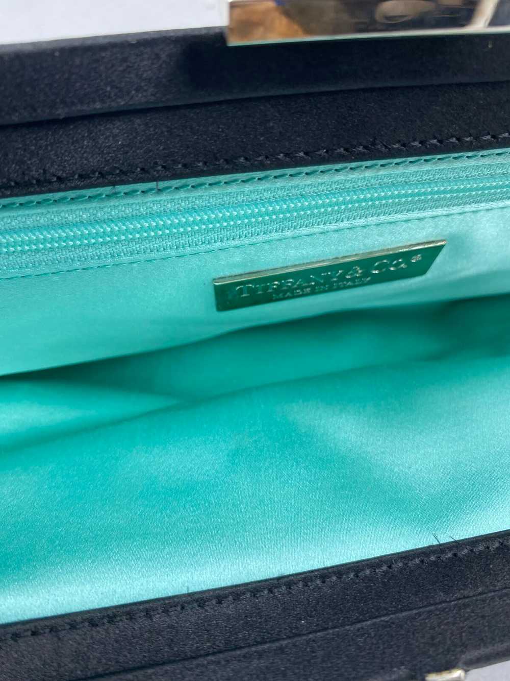 Authentic Tiffany & Co. Satin Clutch - image 5