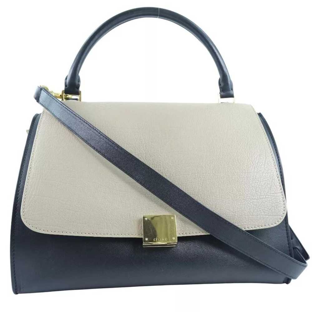 Celine Trapèze leather handbag - image 10