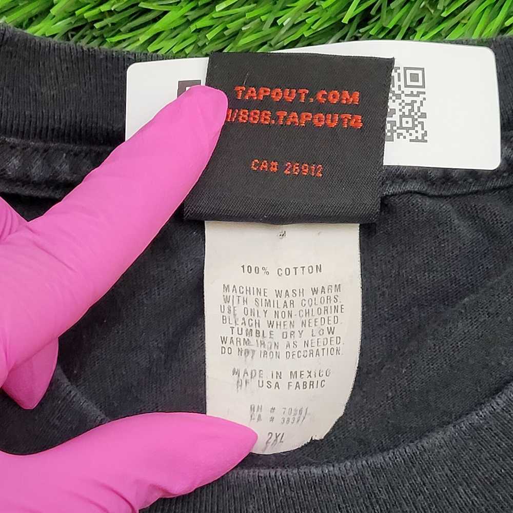 Tapout Vintage Tapout MMA Shirt 2XL 25x29 Distres… - image 7