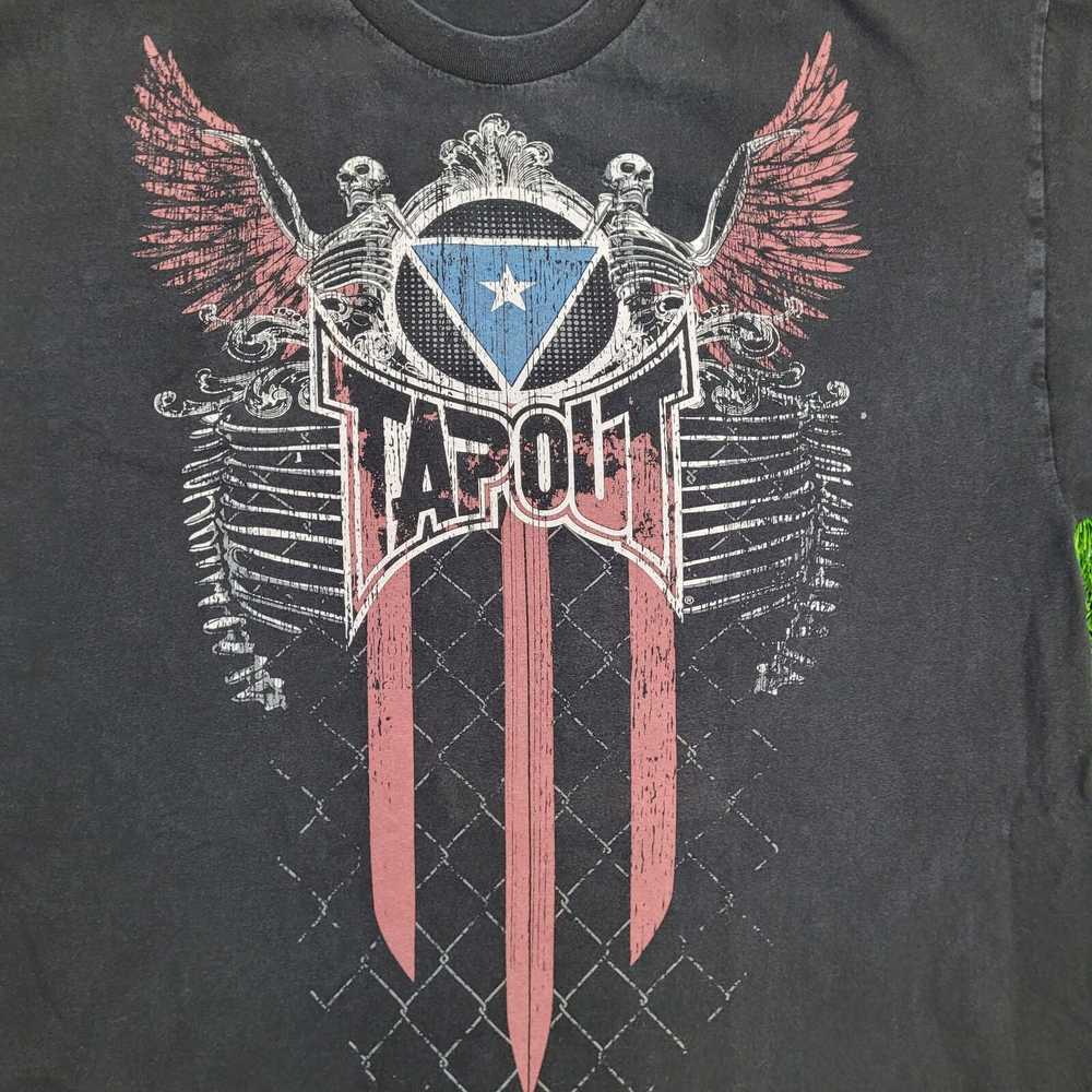 Tapout Vintage Tapout MMA Shirt 2XL 25x29 Distres… - image 8