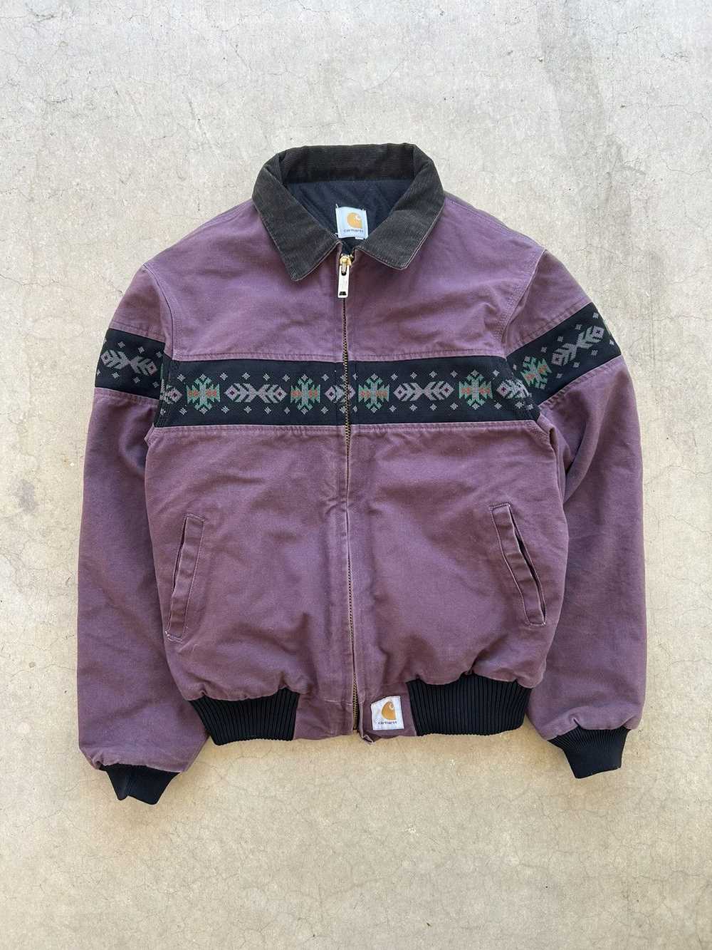 Carhartt × Streetwear × Vintage Plum Carhartt Azt… - image 1