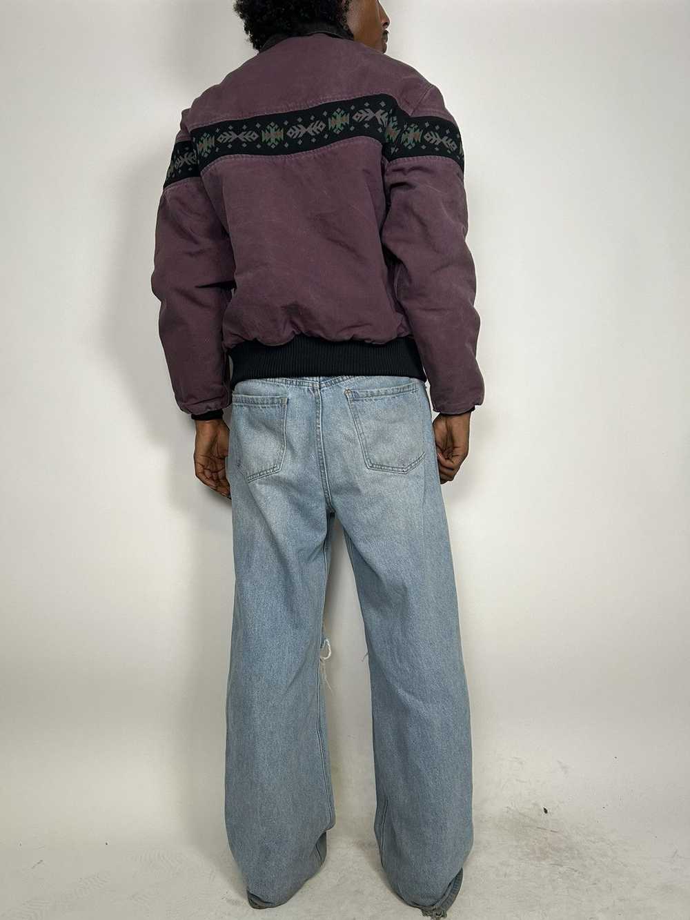 Carhartt × Streetwear × Vintage Plum Carhartt Azt… - image 4