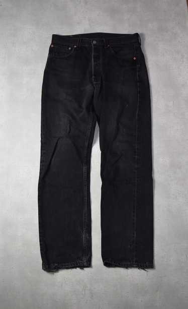 Levi's × Vintage Levis black denim pants 23-1-5 31