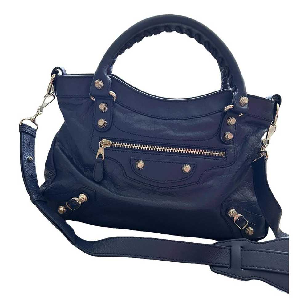 Balenciaga First leather handbag - image 1