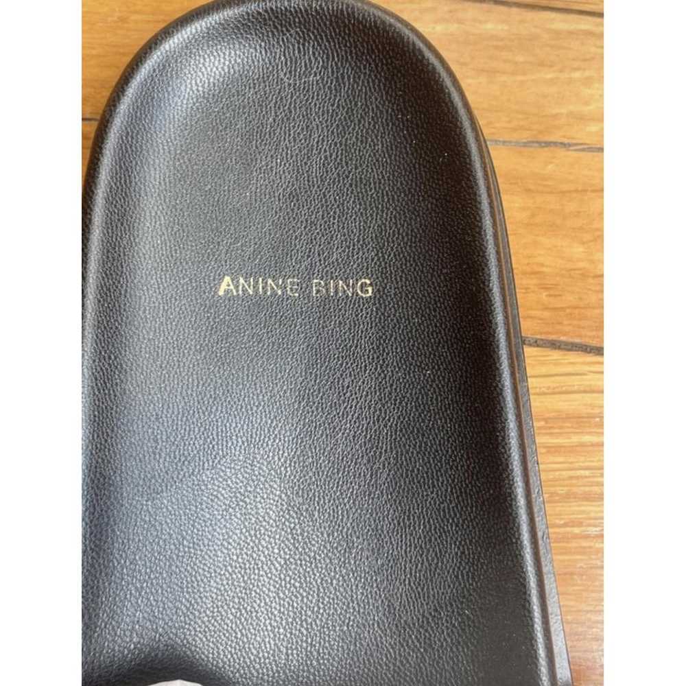 Anine Bing Leather mules - image 3