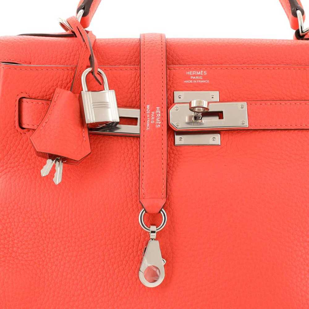 Hermès Leather handbag - image 7