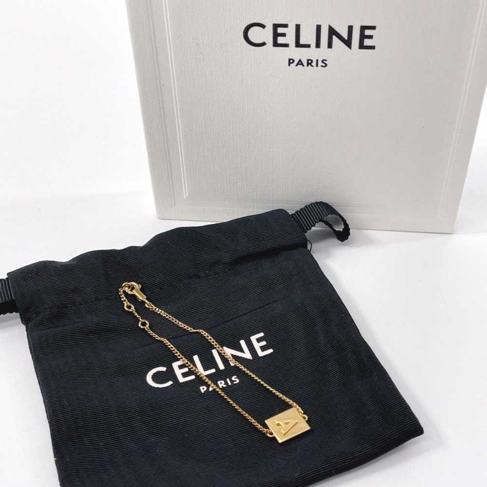 Celine CELINE Alphabet 46B1T6BRA.35OR Bracelet GP… - image 2