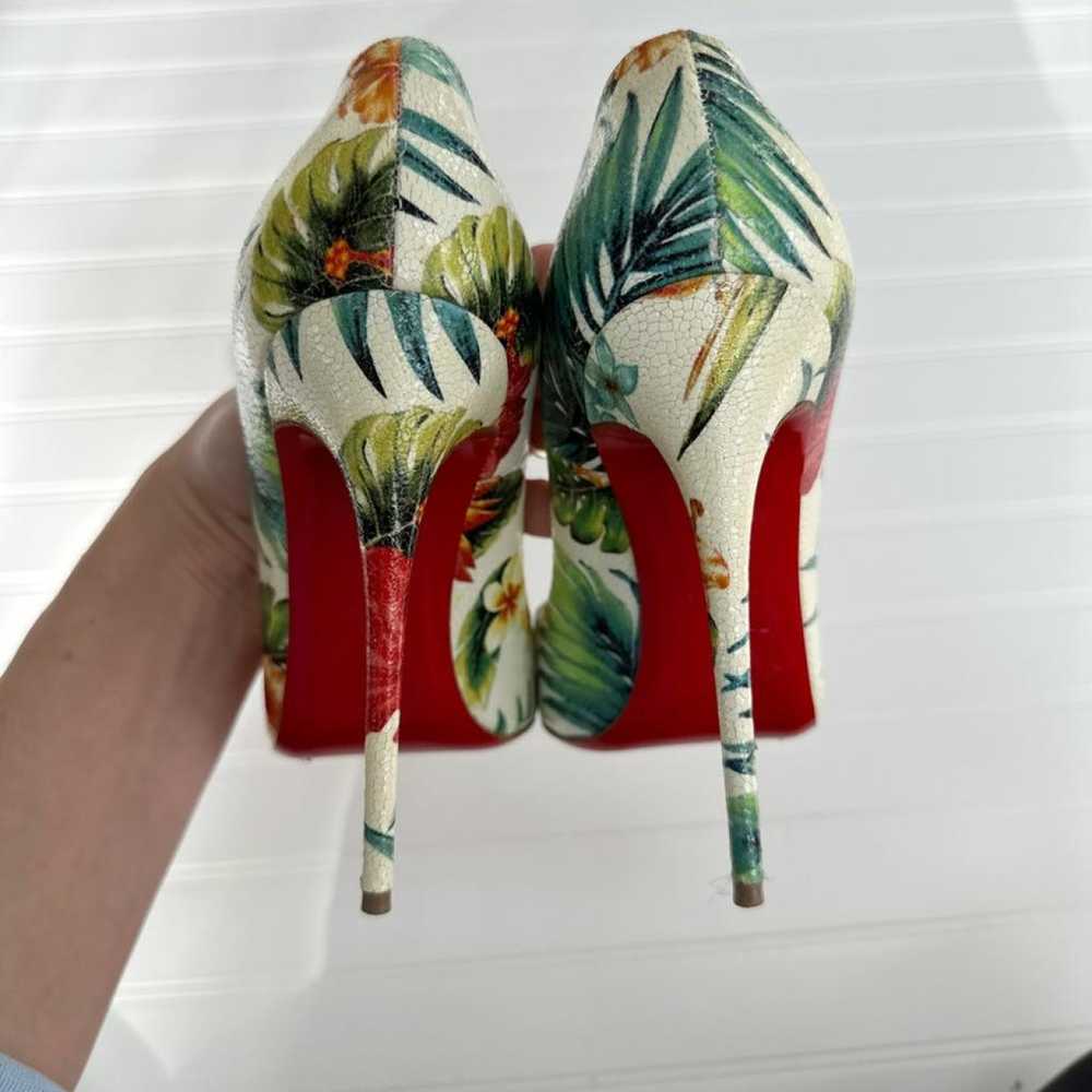 Christian Louboutin So Kate leather heels - image 4
