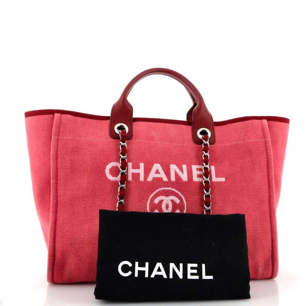 Chanel Cloth tote - image 2