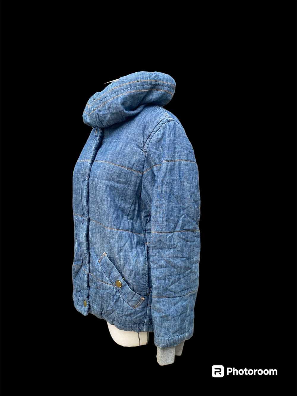 Issey Miyake × Mercibeaucoup denim puffer jacket - image 3