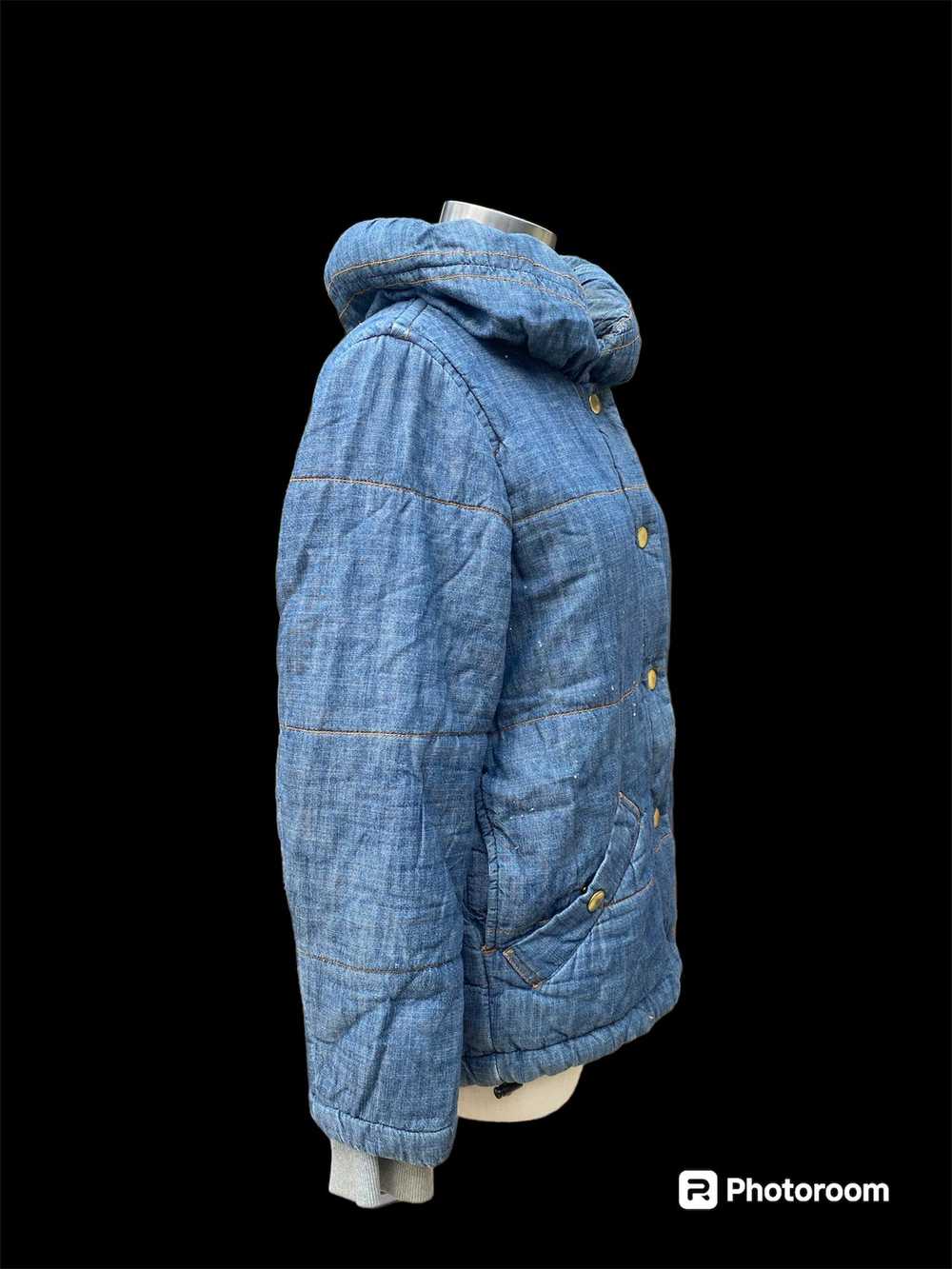 Issey Miyake × Mercibeaucoup denim puffer jacket - image 7