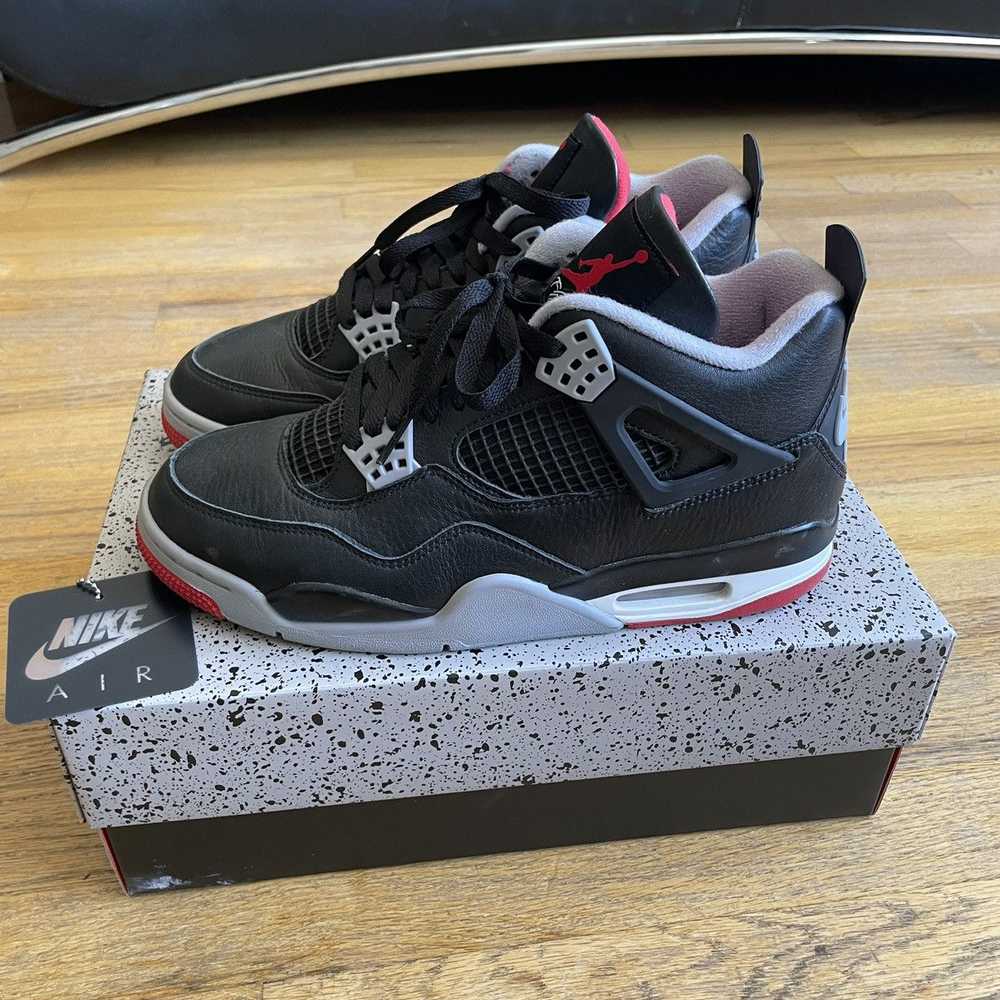 Jordan Brand × Nike Jordan Bred 4 Reimagined - image 3