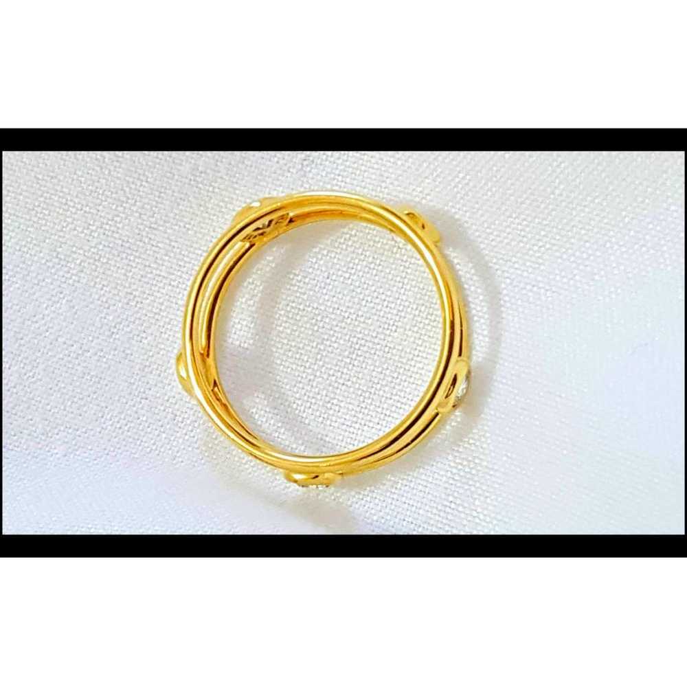 Tiffany & Co Elsa Peretti yellow gold ring - image 10