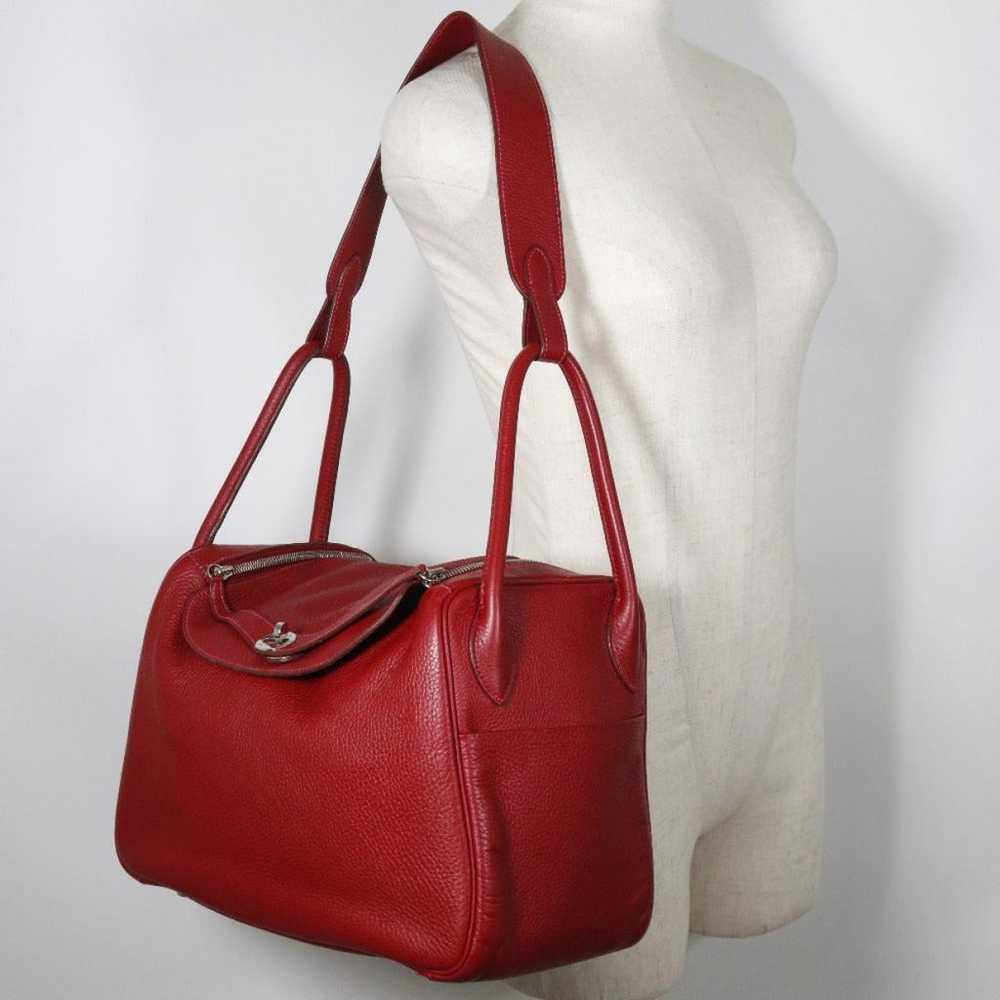 Hermès Lindy leather handbag - image 5