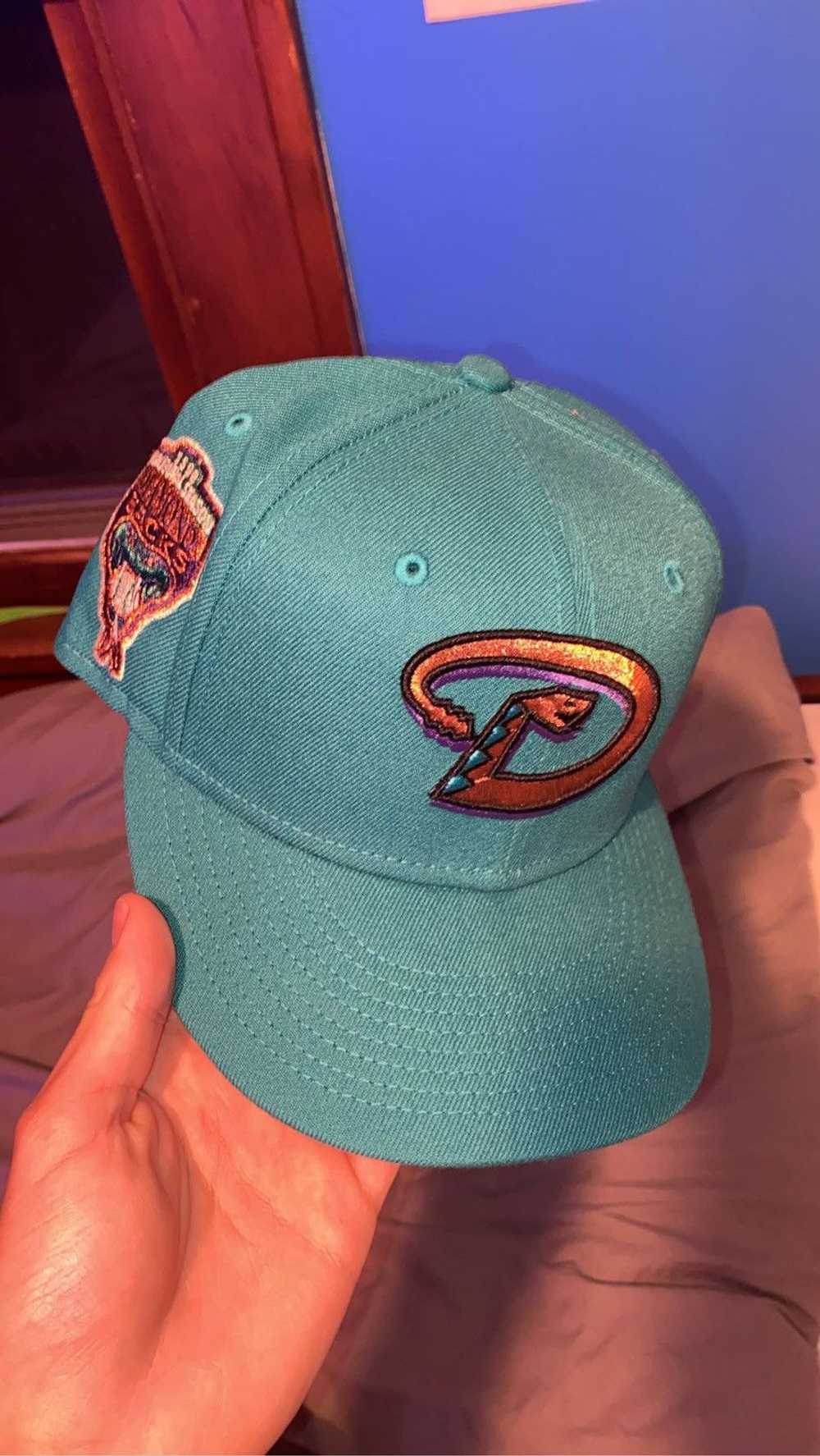 Hat Club × New Era Hatclub Diamondbacks Teal Pink… - image 1