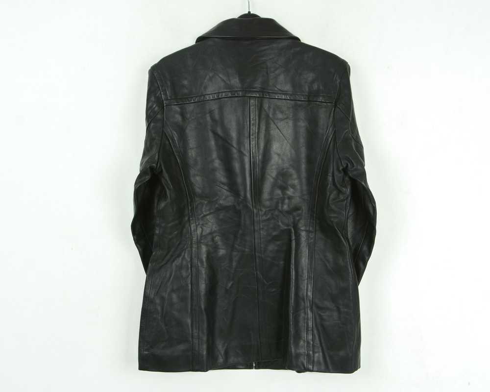 Coach × Leather × Leather Jacket Luxury Real Leat… - image 6