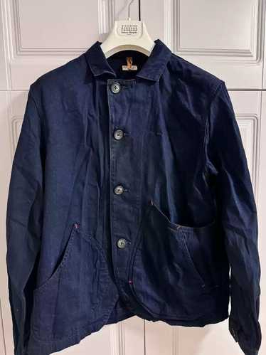 Kapital Kapitla blue dyed denim jacket