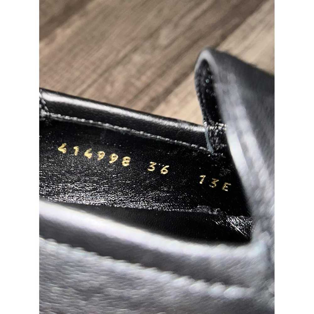 Gucci Brixton leather flats - image 8