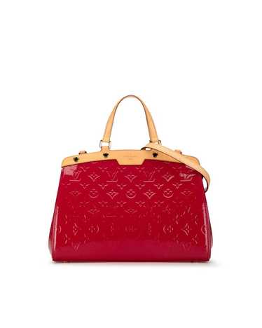 Louis Vuitton Red Designer Handbag in Excellent C… - image 1