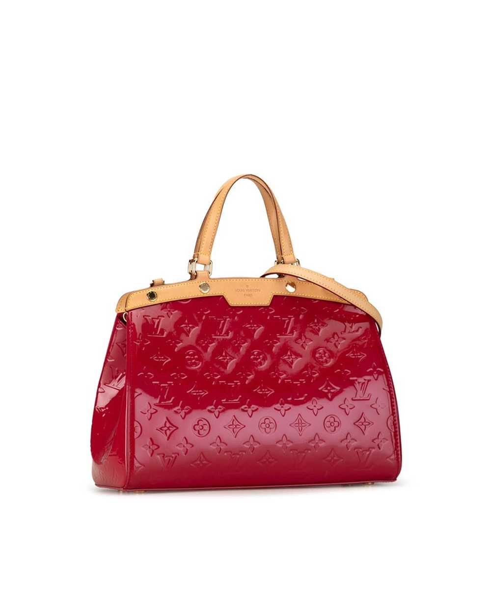 Louis Vuitton Red Designer Handbag in Excellent C… - image 2