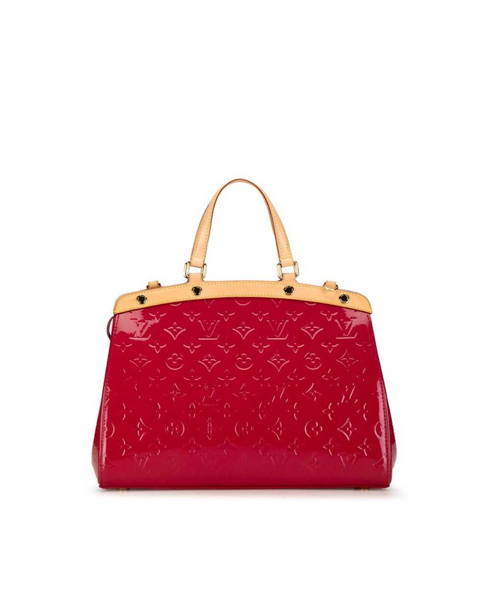 Louis Vuitton Red Designer Handbag in Excellent C… - image 3