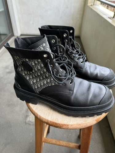 Dior homme08AW ベルクロコンバットブーツサイズ40.5 Yahoo!オークション -「dior homme ブーツ」(ディオール) (て)の