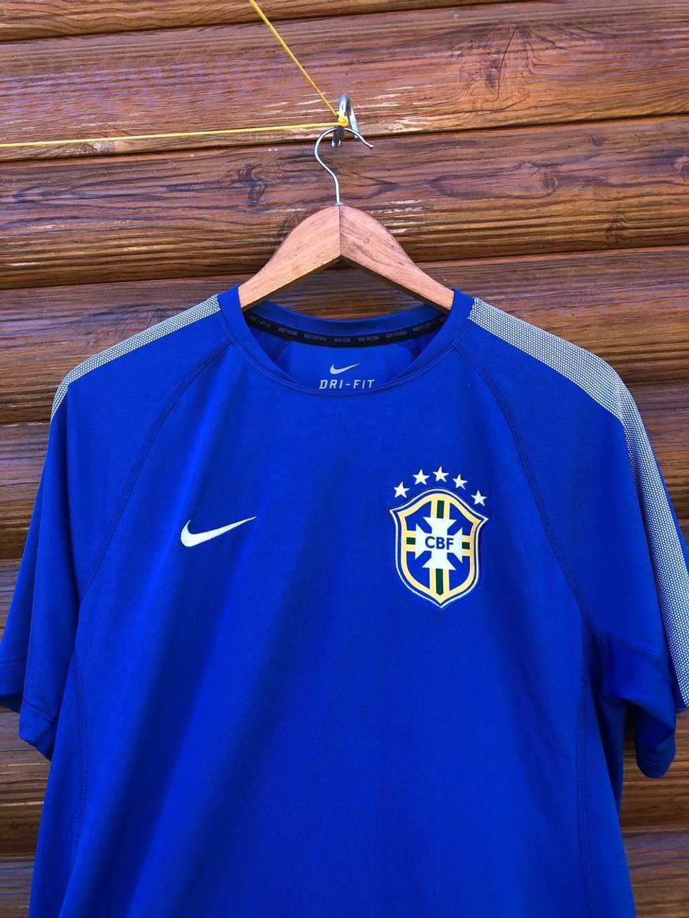 Nike × Soccer Jersey × Sportswear Vintage Nike Br… - image 2