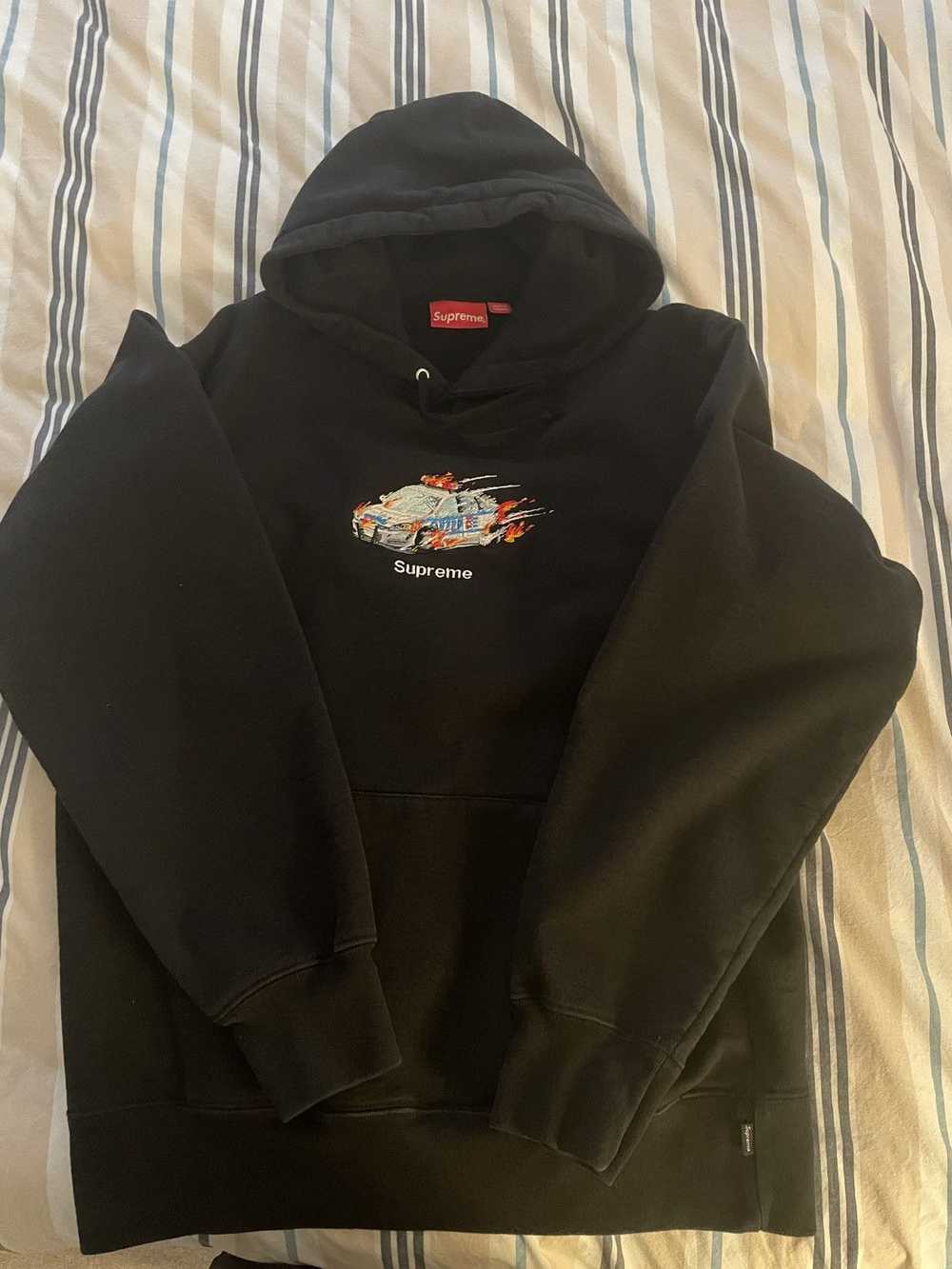 Supreme Supreme FW19 Cop Car Hoodie Black Largr - image 1