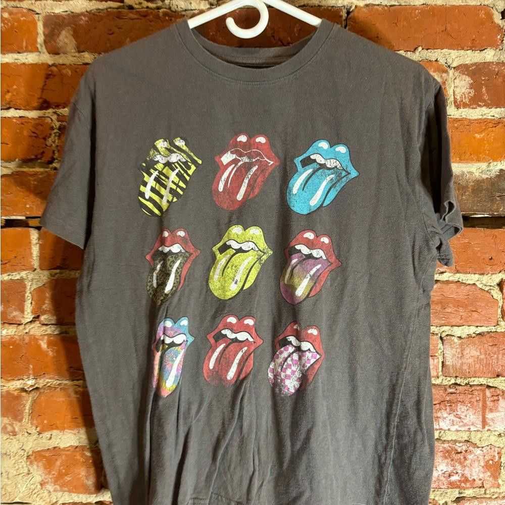 Designer Rolling Stones medium grey graphic vinta… - image 2