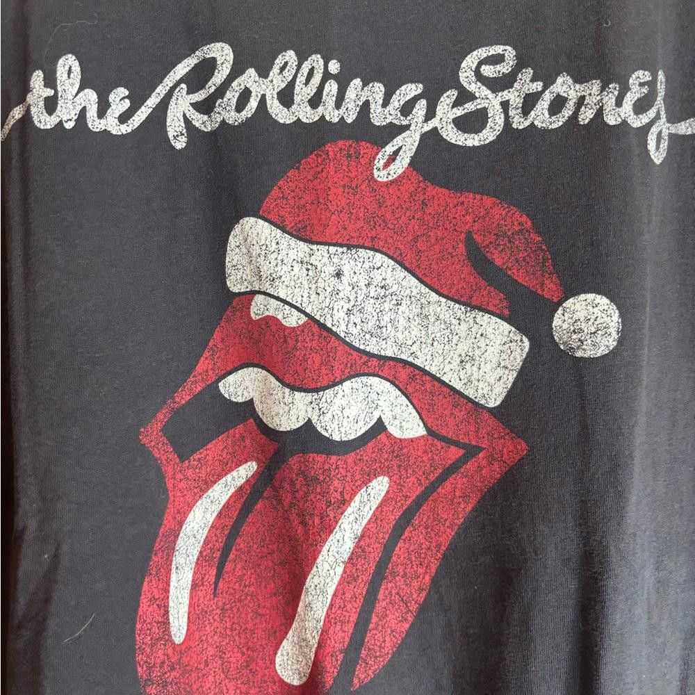 Designer Rolling Stones medium black graphic vint… - image 1