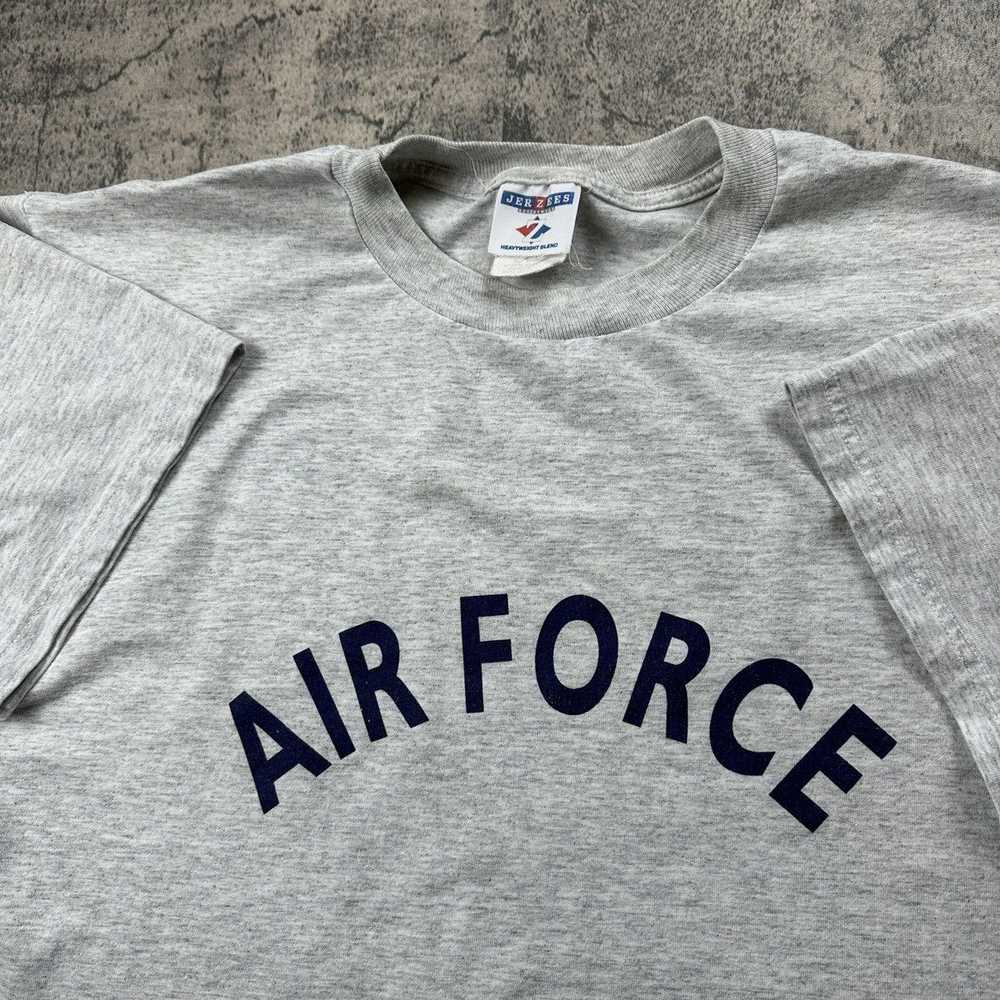 Jerzees × Us Air Force × Vintage Vintage 90s Air … - image 2