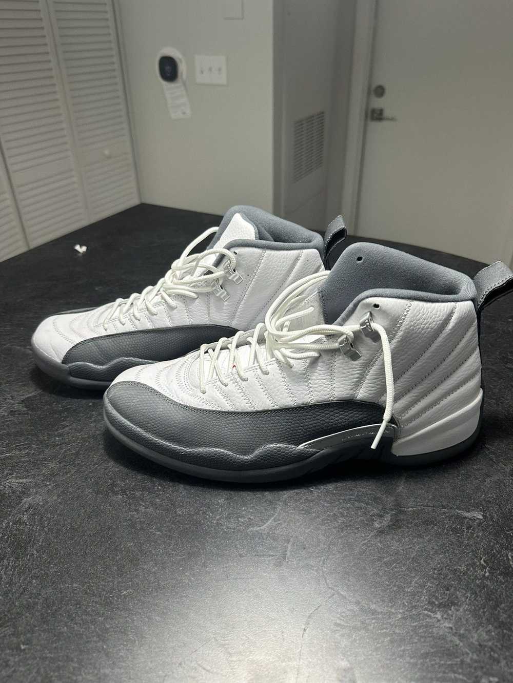 Jordan Brand Jordan 12 White/Dark Grey - image 3