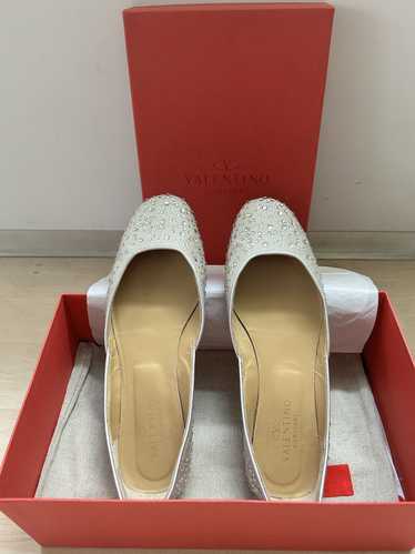 Valentino Garavani Valentino Diamond Ballet Flats 