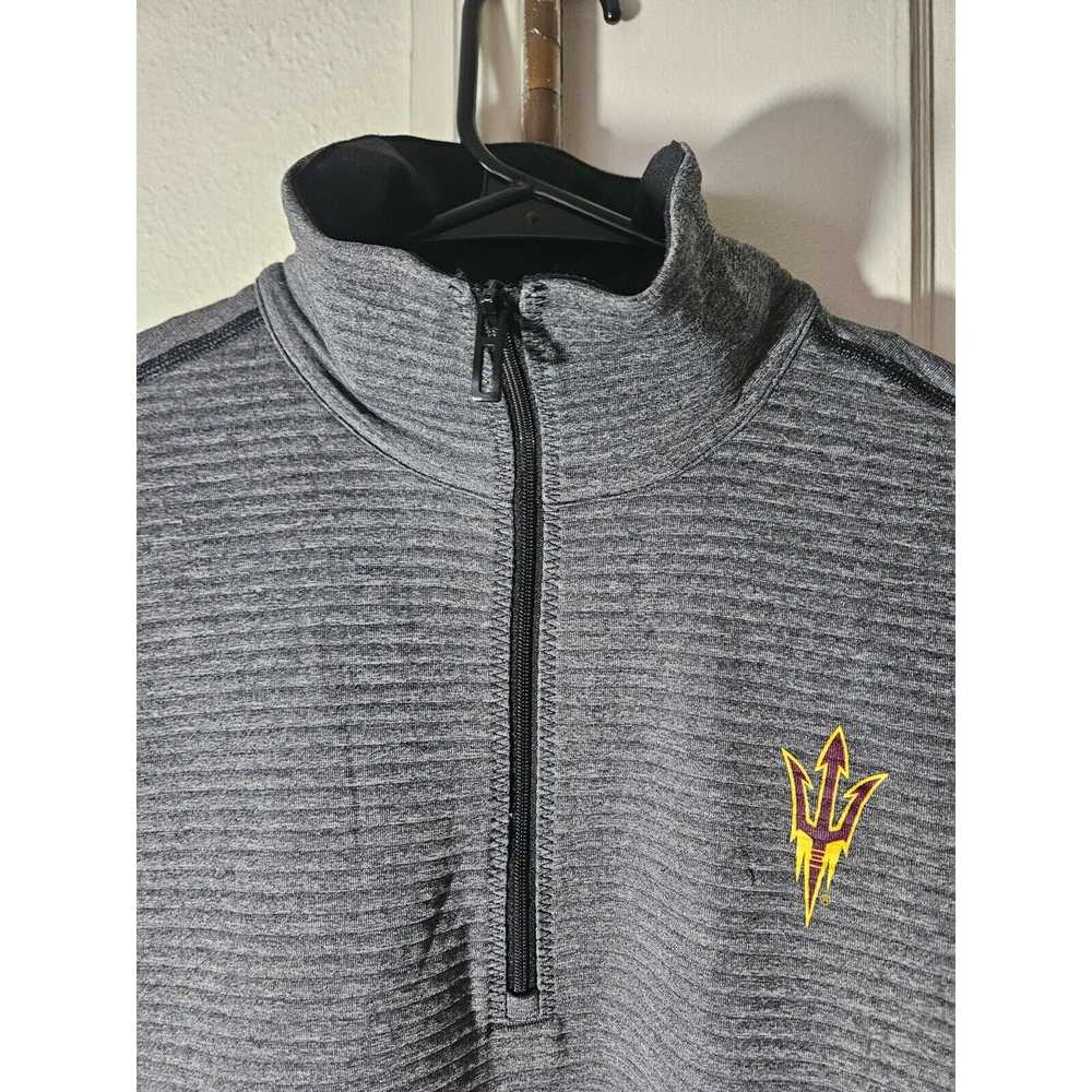 Adidas ASU Sun Devils Team-Issued Adidas 1/4-Zip … - image 3