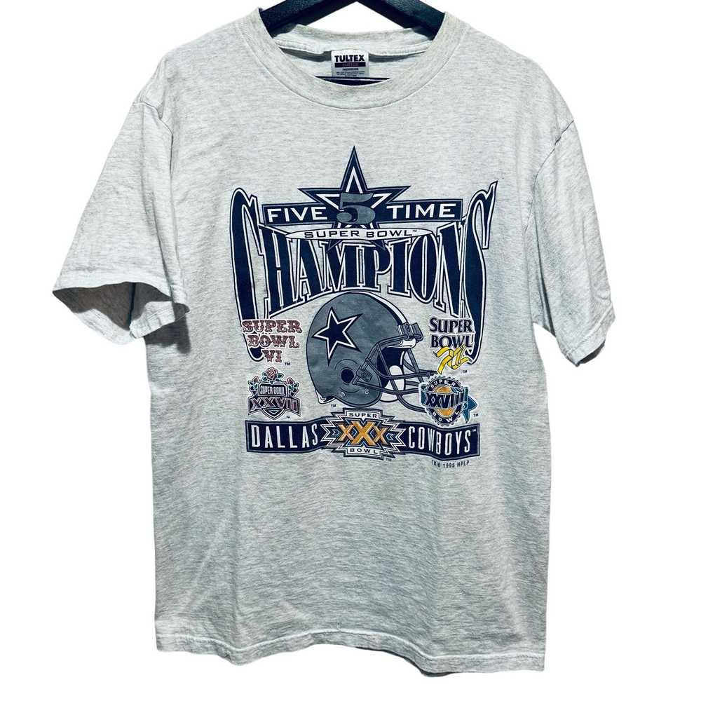 Tultex Dallas Cowboys Super Bowl T Shirt - image 1