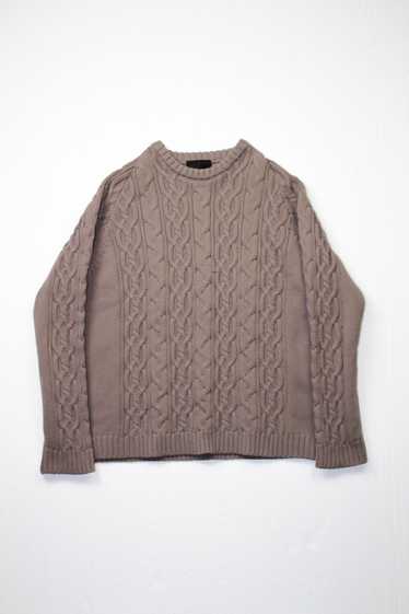 Number (N)ine Cable Knit Sweater